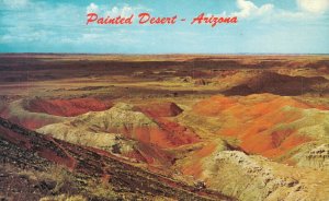 USA Painted Desert Arizona Vintage Postcard 07.87