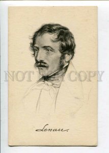 3127277 Nikolaus LENAU Hungarian-Austrian POET Vintage PC