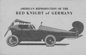 Red Knight of Germany Airplane War Veteran Support Non PC AA52056