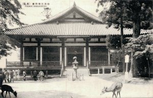 Japan Nara Todaiji Hokkedo Sangatsudo Vintage Postcard 05.20