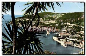 Modern Postcard Villefranche Sur Mer And Cape Town Nice