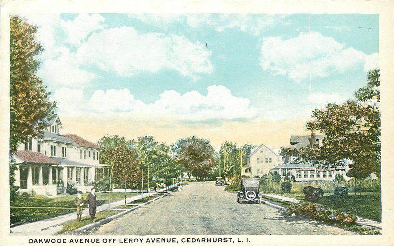 Autos CEDARHURST 1920s LONG ISLAND NEW YORK Oakwood Leroy Hurwitz 3635