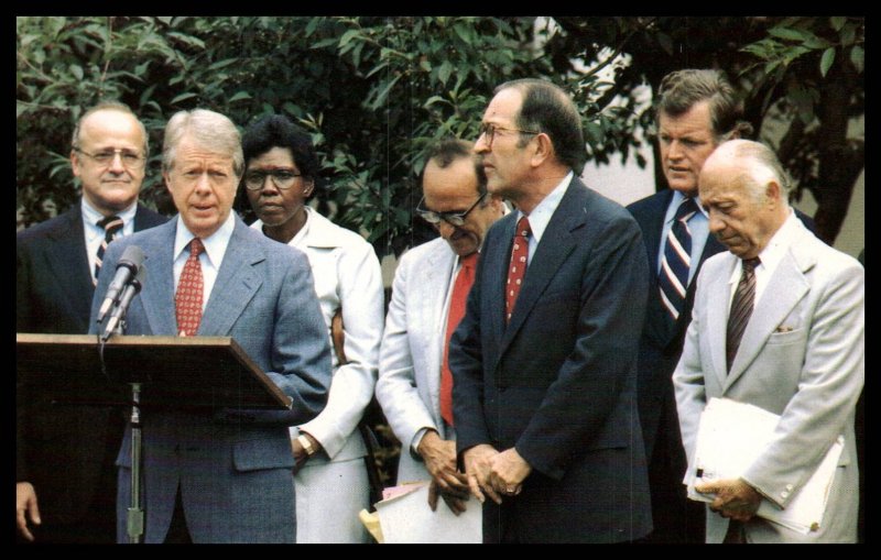 President Carter Reports to the Press Reviiew of Antitrust Laws