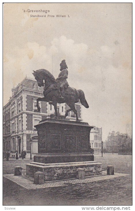 Monument Standbeeld Prins Willem I, 'S GRAVENHAGE, Zuid-Holland, Netherlands,...