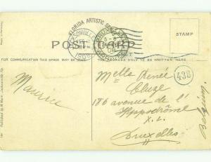 Divided Back WINDSOR HOTEL Jacksonville Florida FL HQ5413