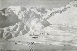 Mountaineering Austria Tyrol Anton am Arlberg Tirol im Winter