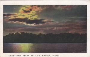 Sunset Greetings from Pelican Rapids, Minnesota - pm 1936