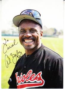 Al Bumbry - Baltimore Orioles Signature on Photo