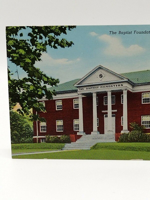 Postcard Illinois Carbondale The Baptist Foundation Unposted Linen