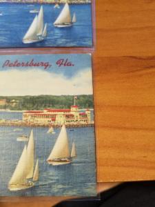 Antique/Vintage Florida Postcard, Its Great to be in St. Petersburg, Fla.