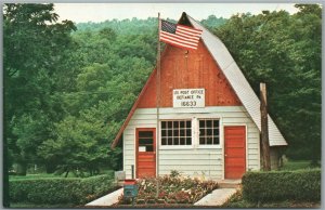 DEFIANCE PA POST OFFICE VINTAGE POSTCARD