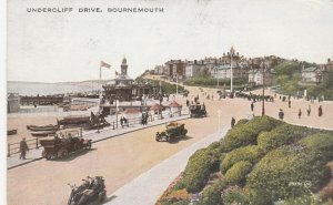 BOURNEMOUTH, UNDERCLIFF DRIVE, Hampshire, Dorset - Vintage POSTCARD