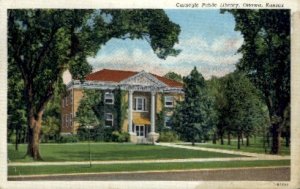 Carnegie Library  - Ottawa, Kansas KS  