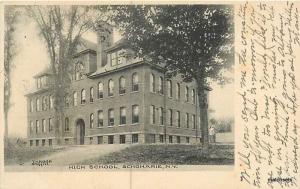 1908 SCHOHARIE, NEW YORK High School Undivided 3236 postcard