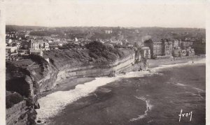 France Biarritz Les Falaises vues du Phare 1944 Photo