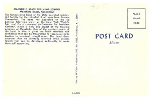 Connecticut  Mansfield State Training School, Boys Band