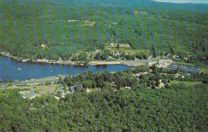 Aerial View Of Famous Vacation Spot Alton Bay New Hampshire