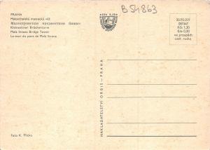 B54863 Malostranska mostecka vez Praha   czech