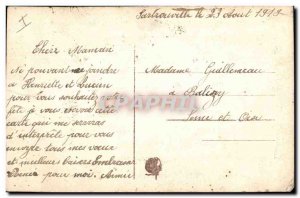 Old Postcard Fantasy Flowers Toil?e