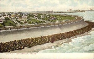 Seawall  - Galveston, Texas TX  