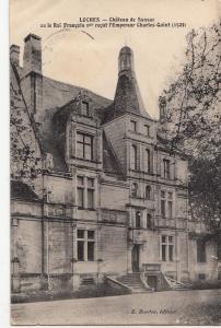 BF16936 loches chateau de sansac ou le roi francois  france front/back image