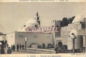 Postcard Old Paris Colonial Exhibition Pavilion Iternationale Algeria Cote Su...