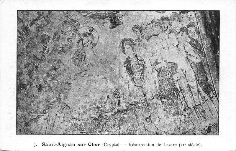 BF4313 saint aignan sur cher crypte resurrection d france