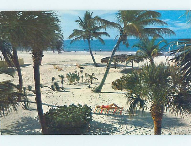 1960's BEACH SCENE Miami Jacksonville Tampa Fort Myers Laurderdale FL G5927