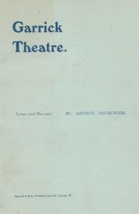 The Walls Of Jericho Upper Class Drama 1904 London Garrick Theatre Antique Pr...