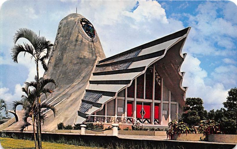 Catholic Boy School Church Taichung China Unused 