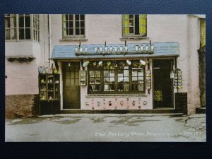 Cornwall POLPERRO The Pottery Shop - Old Postcard by Frith PPO167