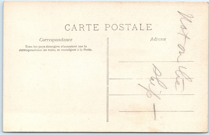 c1910s Paris, France RPPC La Victoire de Samothrace Louvre Museum Statue A336