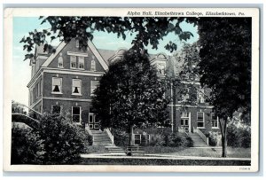 c1950's Alpha Hall Elizabethtown College Elizabethtown PA Unposted Postcard