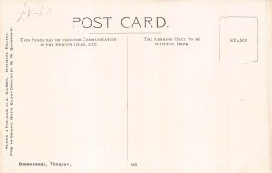 B179 England Babbacombe Boats Art vintage postcard