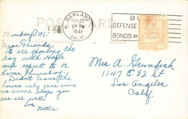 LPC07 Mill Valley California Postcard RPPC