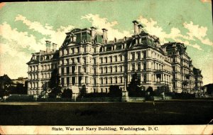Postcard D.C.  Washington State War and Navy Building Divided Back  Era 