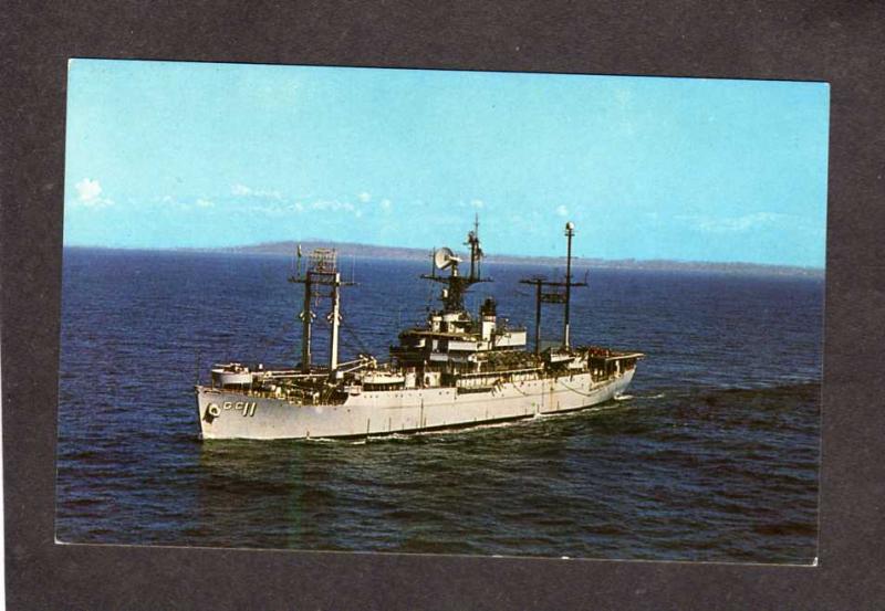 USS Eldorado AGC-11 Naval Ship, US U.S. Navy, Military Postcard Pacific Fleet