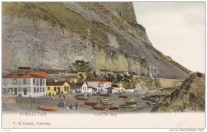 Boats, Catalan Bay, Gibraltar, 1900-1910s