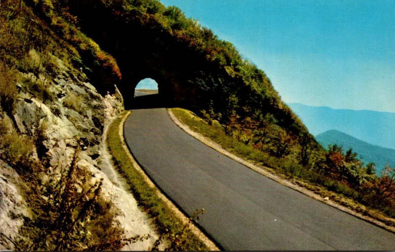 North Carolina Blue Ridge Mountains Tunnel In The Craggy Mountains
