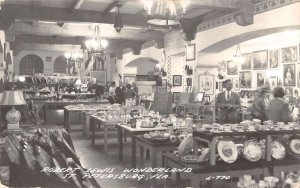 St Petersburg Florida Robert Lewis Wonderland Interior Real Photo PC AA19237