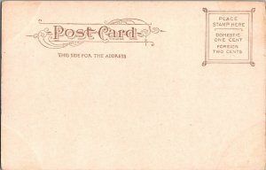 Antique POSTCARD Black Americana Rag Pickers African American Boys JY11