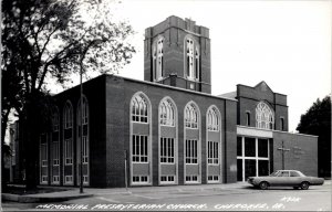 Real Photo Postcard Memorial Presbyterian Church in Cherokee, Iowa~137972