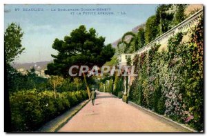 Old Postcard Beaulieu Boulevard Gordon Bennett