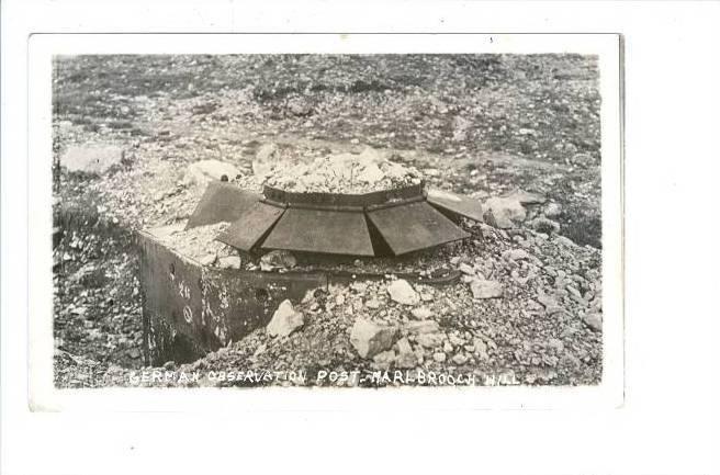 LP190  War, German Observation Post, Marlbrooch Hill, 