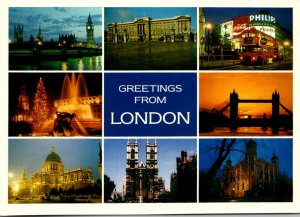 England London Greetings Multi View