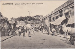 ALEXANDRIE. Bazar arabe pres du Fort Napoleon , Egypt , 00-10s