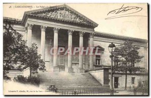 Old Postcard Courthouse Carcassonne