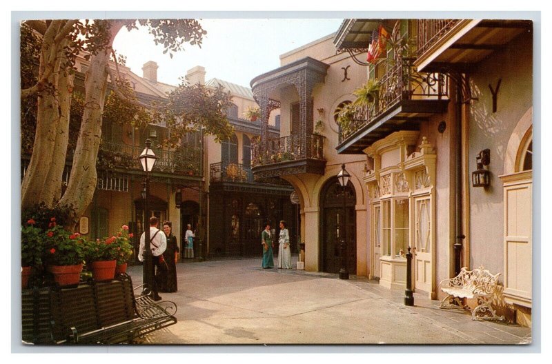 Disneyland New Orleans Street 1-532 Anaheim CA UNP Unused Chrome Postcard U14