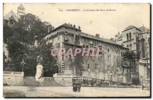 Chambery - Le Chateau des Ducs de Savoie Old Postcard (ice cream parlor)