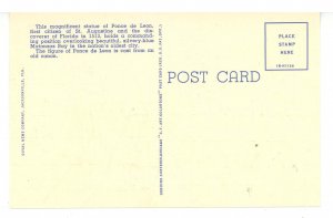 FL - St. Augustine. Ponce de Leon Monument & Circle